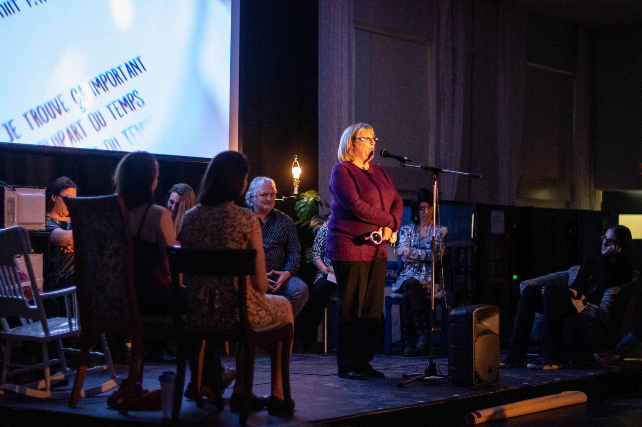 Je suis presque là, Petit Théâtre du Vieux Noranda. Crédit photo : Jules Delorge.